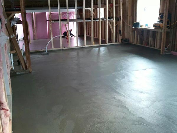 A brand new foundation floor